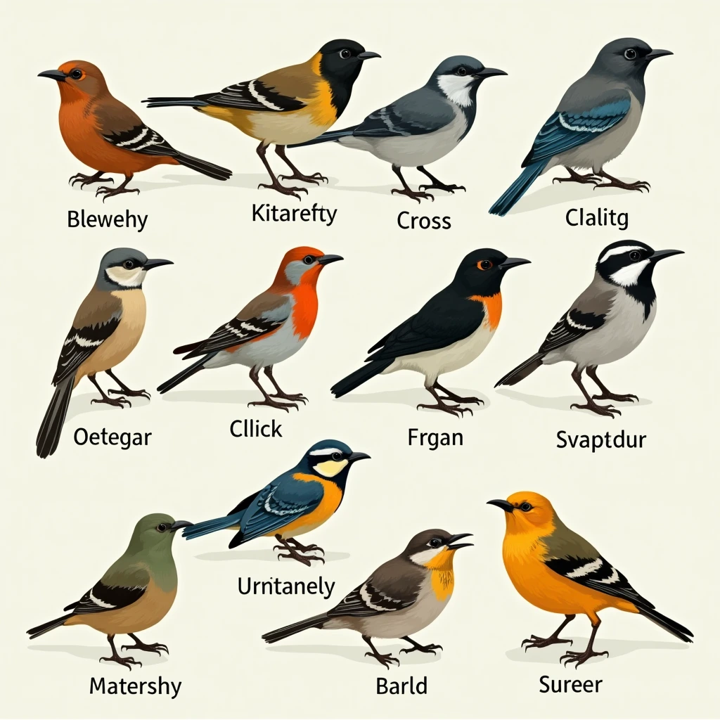 Common Bird Species