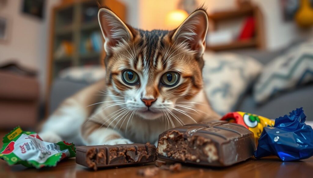 feline chocolate poisoning