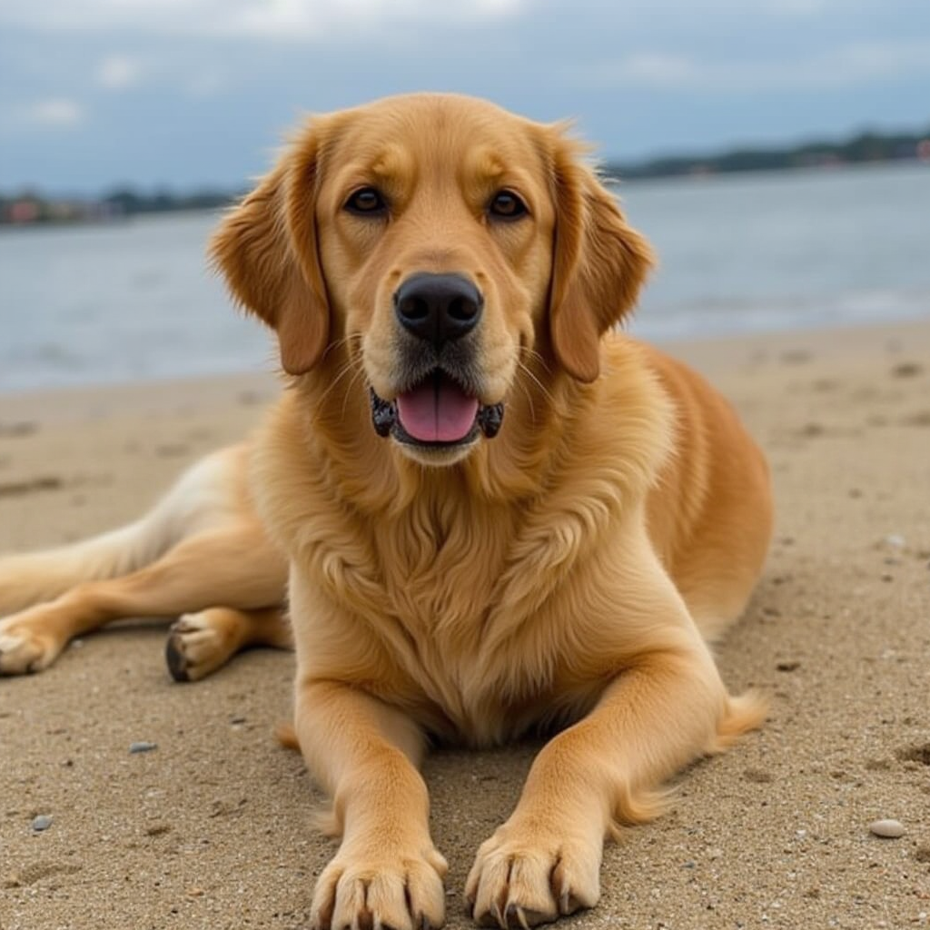 Golden Mountain Dog